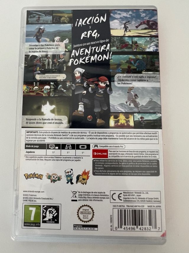 Leggende Pokémon: Arceus Nintendo Switch
