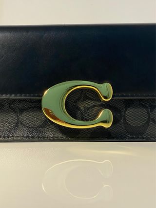 Bolso Coach Negro con Caja