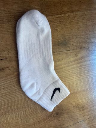 5 Pares Calcetines Nike Tobilleros Blancos
