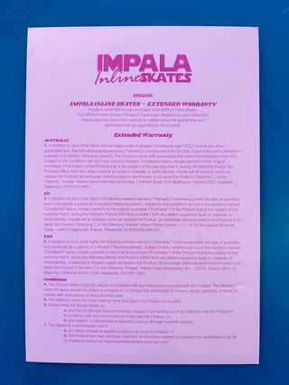 Impala Lightspeed Inline Skate talla 36