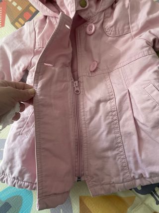 Chaquetón abrigo niña Kimbaloo 6/9 meses