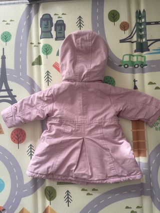 Chaquetón abrigo niña Kimbaloo 6/9 meses