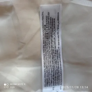 Abrigo acolchado Zara mujer beige plumas