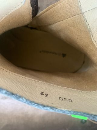 Botines El Naturalista Negro y Azul talla 39