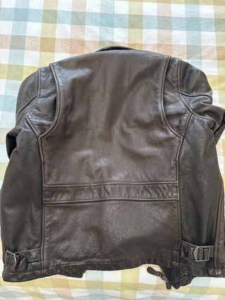 Cazadora de cuero Cockpit USA marrón