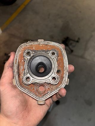 Cilindro Piaggio sin pistón