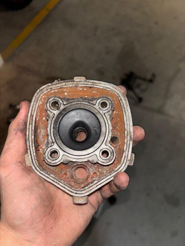 Cilindro Piaggio sin pistón