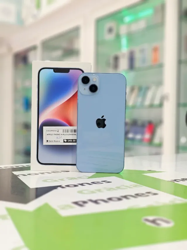 iPhone 14 Plus 256GB Azul