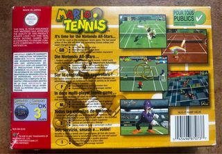 Mario Tennis N64 Versione PAL