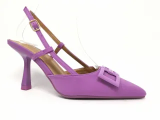 Tacones Slingback Lila Talla 36