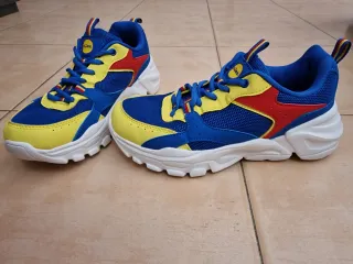 Sneakers Chunky Lidl Blu, Gialle e Rosse