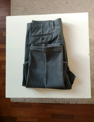 Pantaloni uomo grigi