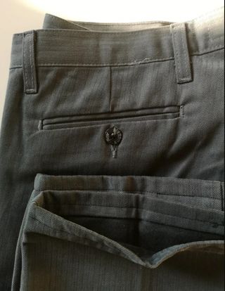 Pantaloni uomo grigi