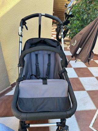 Bugaboo Camaleón Negro Chasis Acero