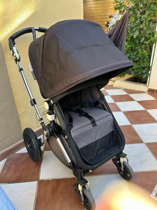 Bugaboo Camaleón Negro Chasis Acero