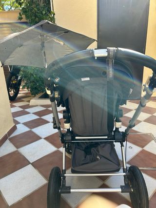 Bugaboo Camaleón Negro Chasis Acero