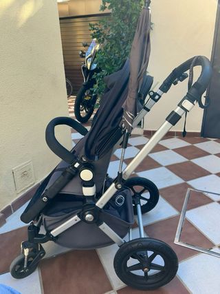 Bugaboo Camaleón Negro Chasis Acero