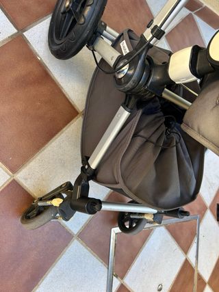 Bugaboo Camaleón Negro Chasis Acero