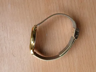 Reloj Rotary Cuarzo Baño Oro