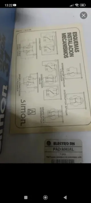 Interruptor Doble Simon 31