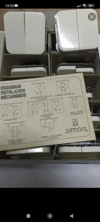 Interruptor Doble Simon 31