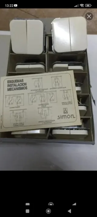 Interruptor Doble Simon 31