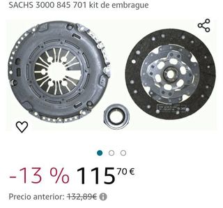 Kit de embrague SACHS Diámetro [mm]: 228
