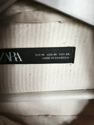 Chaqueta Zara Pana Beige, prácticamente nueva