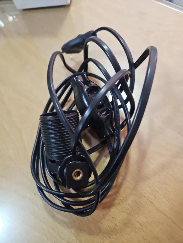 Portalámparas con zapata de flash y rosca universa