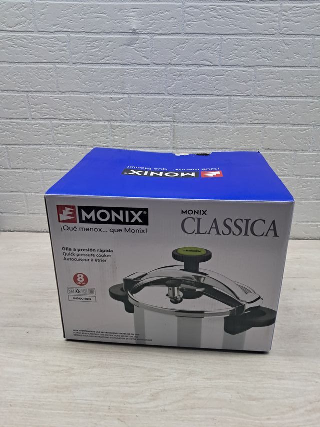 MONIX Classica Olla a Presión Tradicional de 8 litros