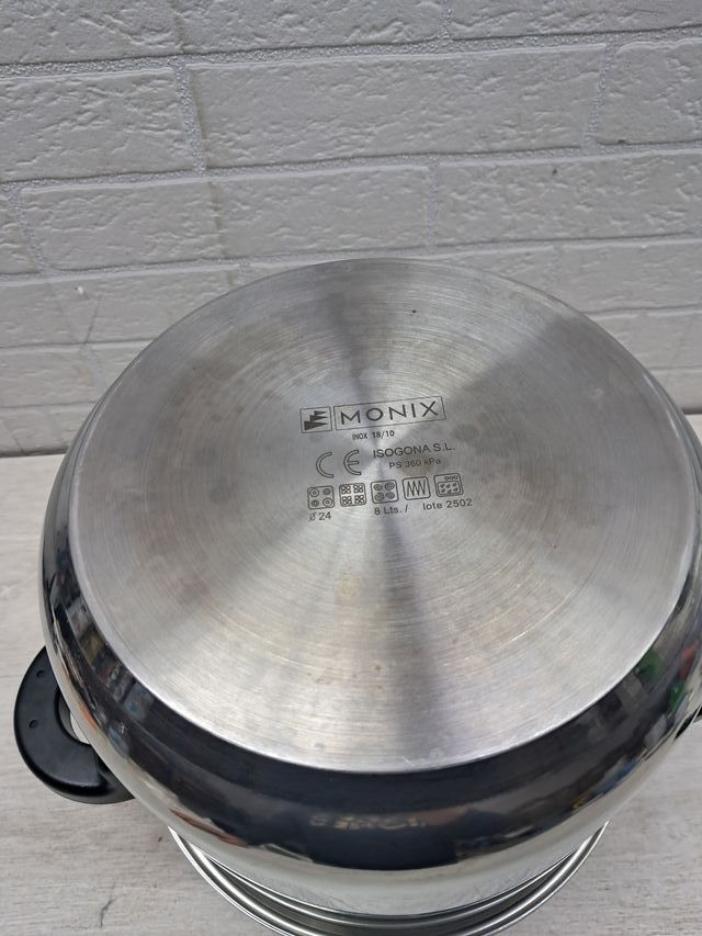 MONIX Classica Olla a Presión Tradicional de 8 litros
