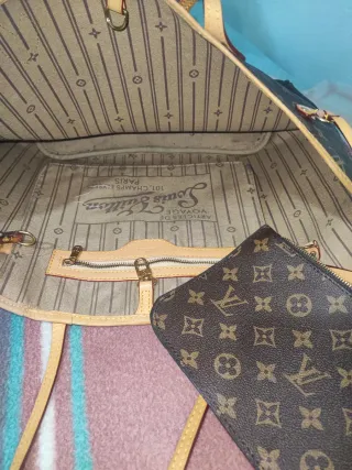 Bolso/a Louis Vuitton, Rf.Neverfull Original Cuero