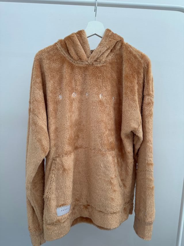 Sudadera HAZEL peluche beige