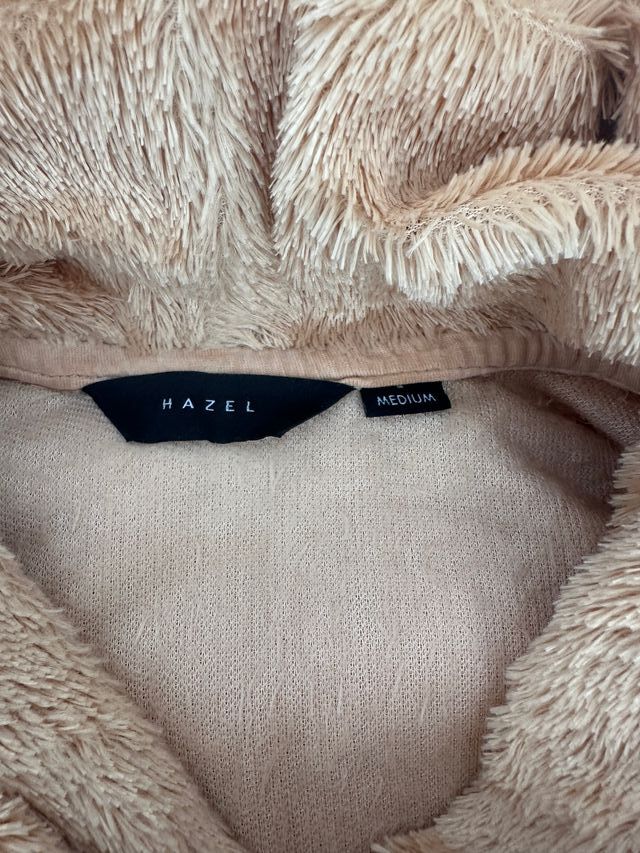 Sudadera HAZEL peluche beige