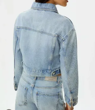 Cazadora Vaquera Stradivarius Talla M