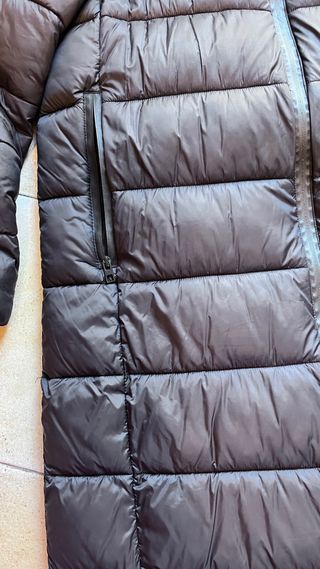 Abrigo largo plumífero impermeable Talla M