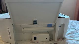 Impresora HP Blanca y Gris