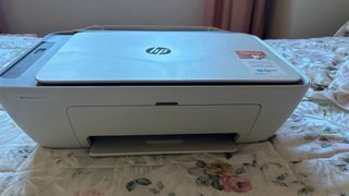 Impresora HP Blanca y Gris