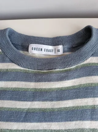 Camiseta Rayas Green Coast Talla XS