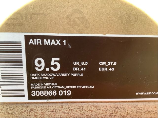 Nike Air Max 1 AGC Talla 43