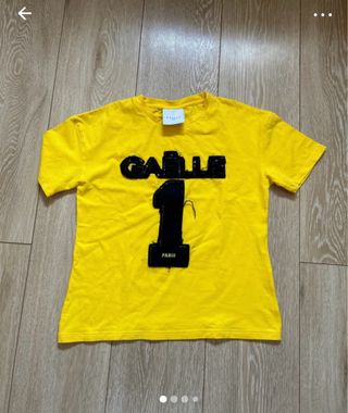 Maglietta gialla Gaelle Paris bambina