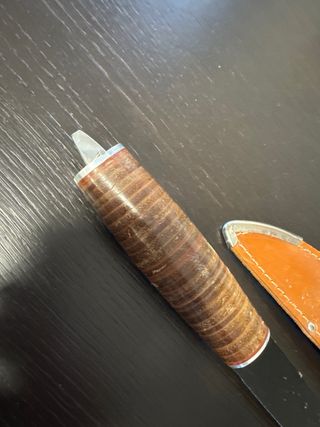 Ascia e coltello vintage anni '70