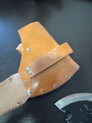 Ascia e coltello vintage anni '70