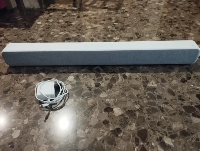 Barra de Sonido Xiaomi Gris y Blanca