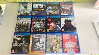 Consola PS4 + 22 Juegos