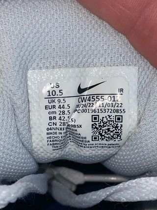 Nike Air Max SC. Azul y Blanco. Talla EU 44,5