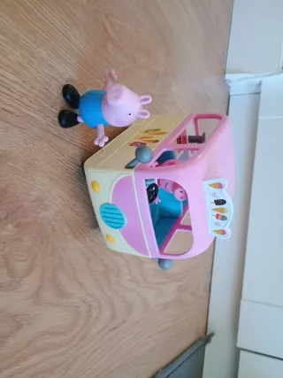 Furgoneta helados Peppa Pig