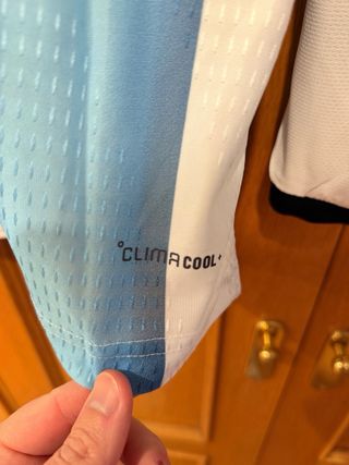 Camiseta Argentina 2026 manga larga tela jugador
