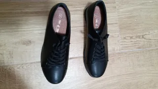 Zapatos de señora piel negros talla 36