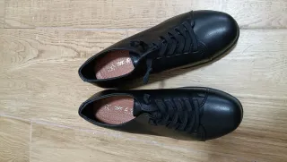 Zapatos de señora piel negros talla 36